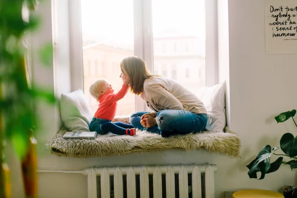 madre figlia a casa