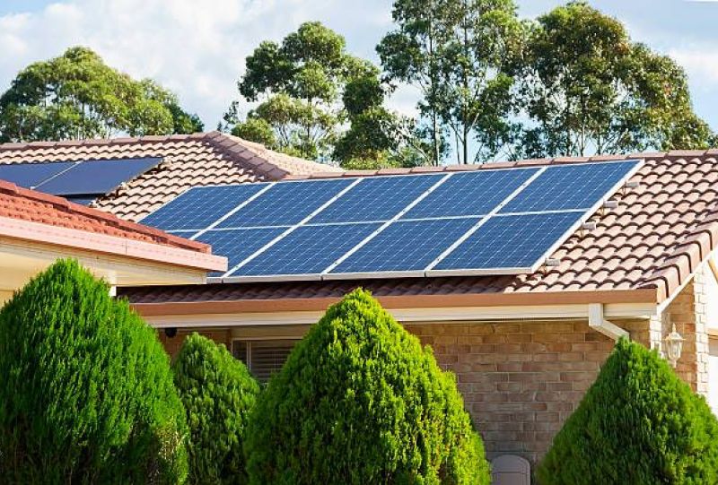 pannelli fotovoltaici su tetto casa singola